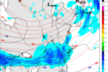 Coating to 2″ Fri night into Sat…….Sun into Mon Snow and Ice………